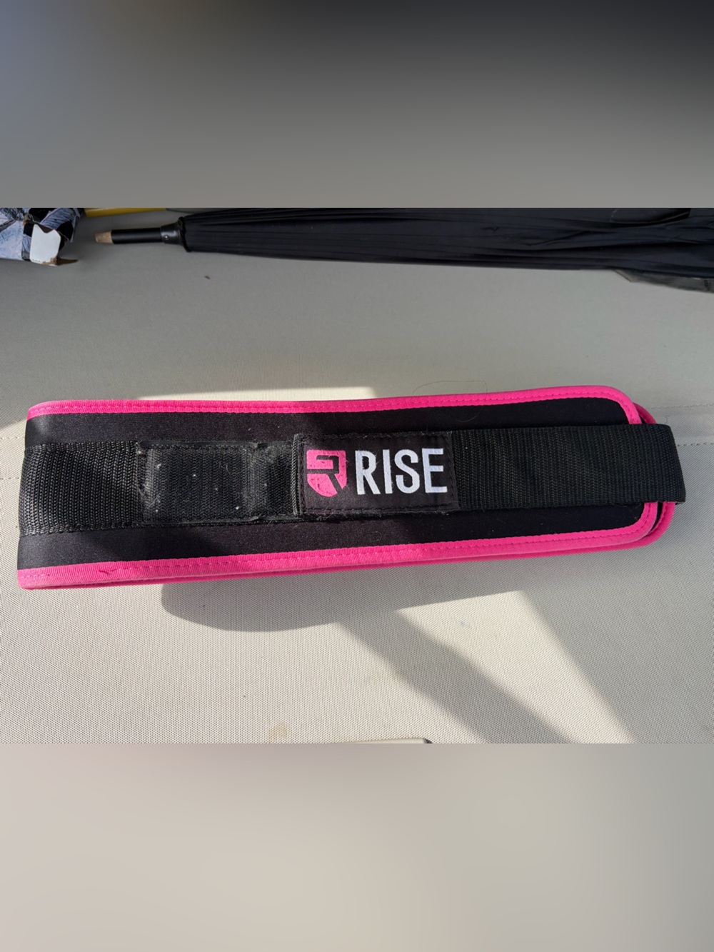 Pink Rise lifting belt